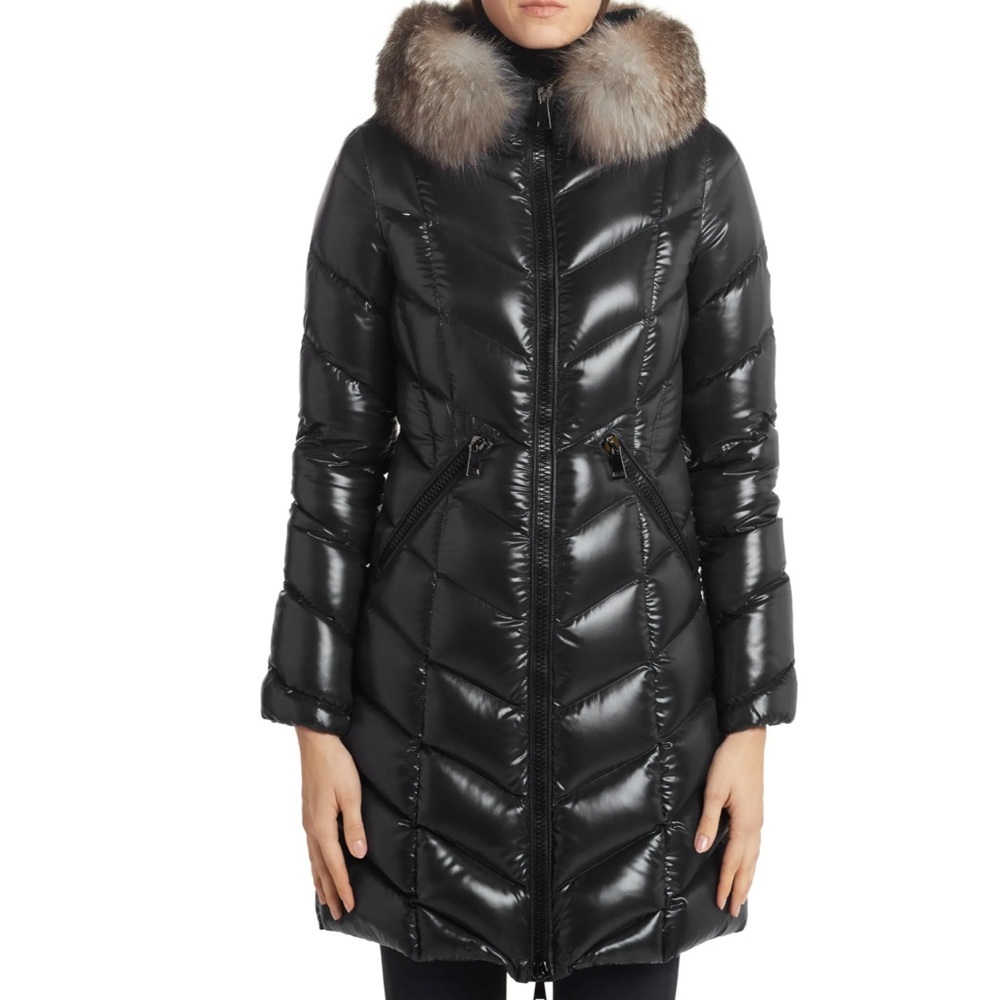 💰SOLD💰Moncler fulmarus black down parka jacket - Picture 14 of 14